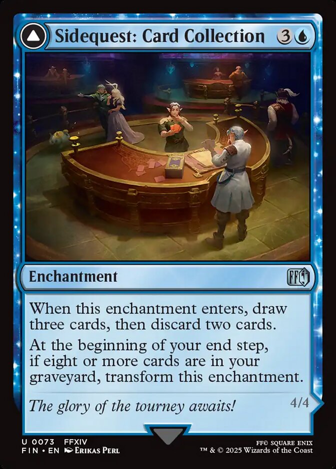 Card Scan of Sidequest: Card Collection // Magicked Card | FIN