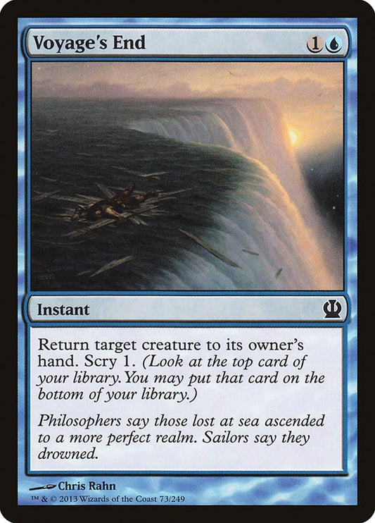 Voyage's End | THS
