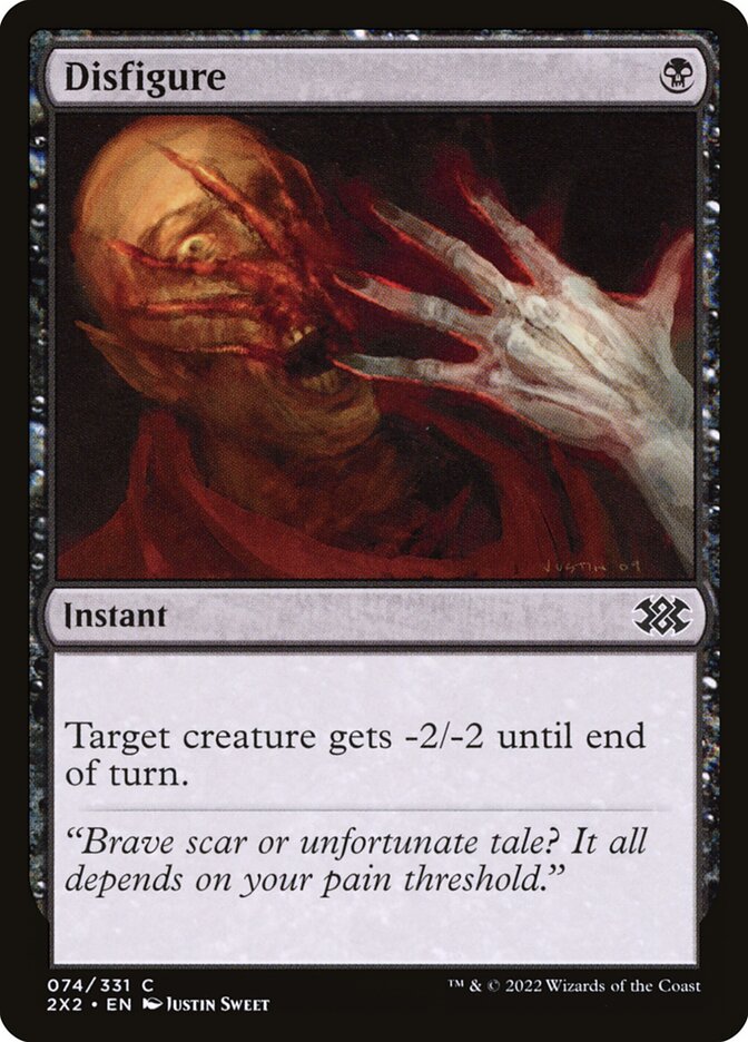 Card Scan of Disfigure | 2X2