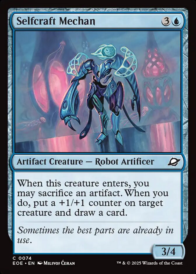 Selfcraft Mechan Card Scan