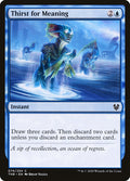 Card Scan of Thirst for Meaning | THB