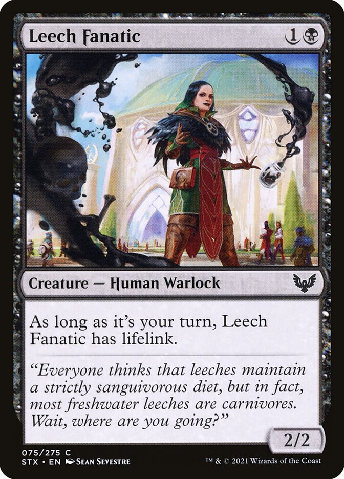 Card Scan of Leech Fanatic | STX