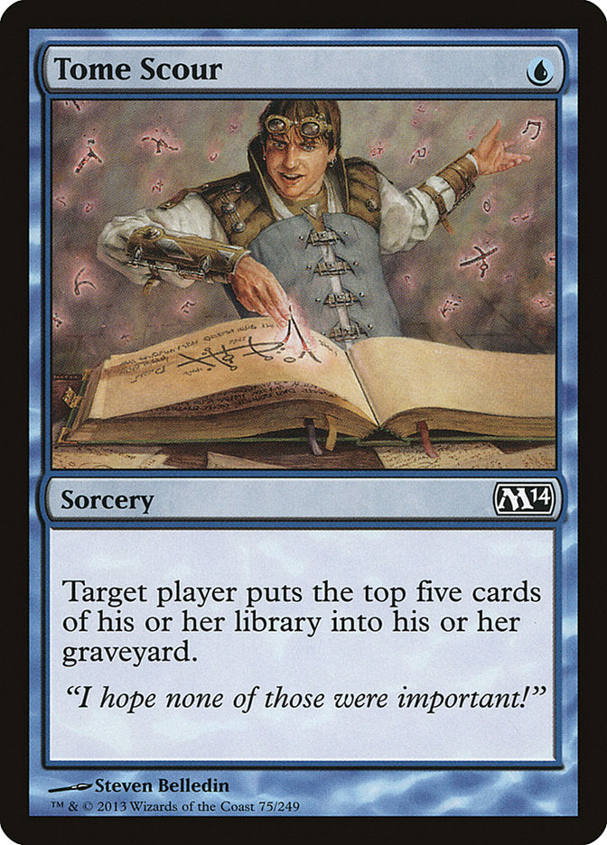 Card Scan of Tome Scour | M14