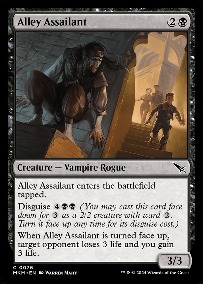 Card Scan of Alley Assailant | MKM