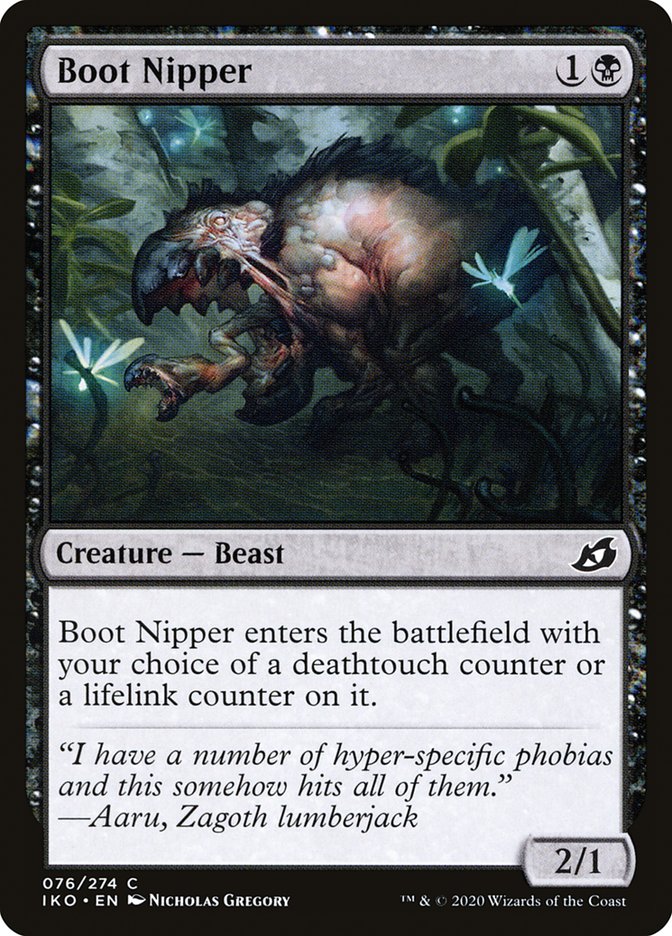 Card Scan of Boot Nipper | IKO
