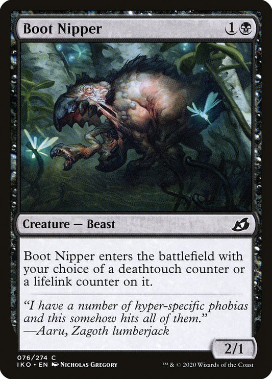 Card Scan of Boot Nipper | IKO