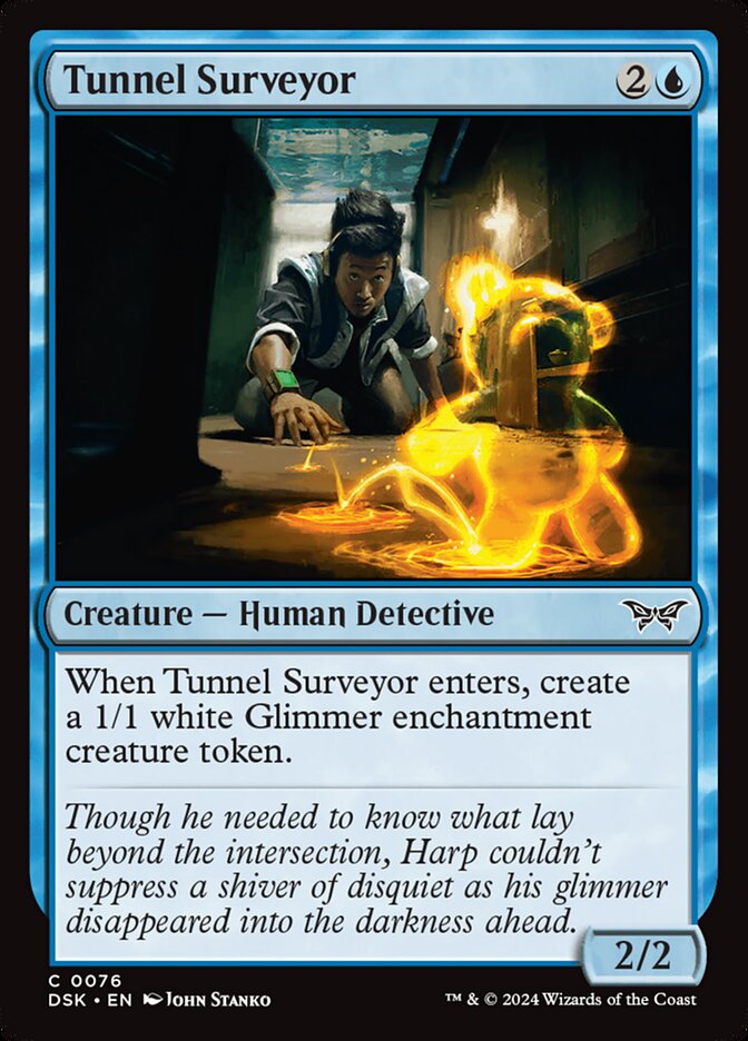 Card Scan of Tunnel Surveyor | DSK