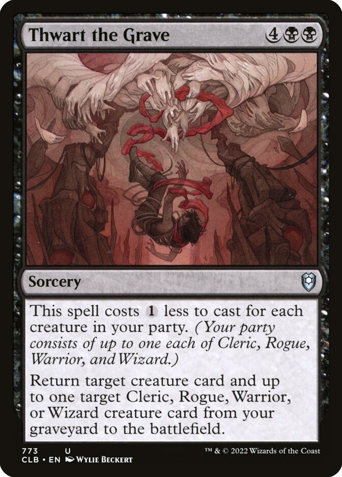 Thwart the Grave | CLB