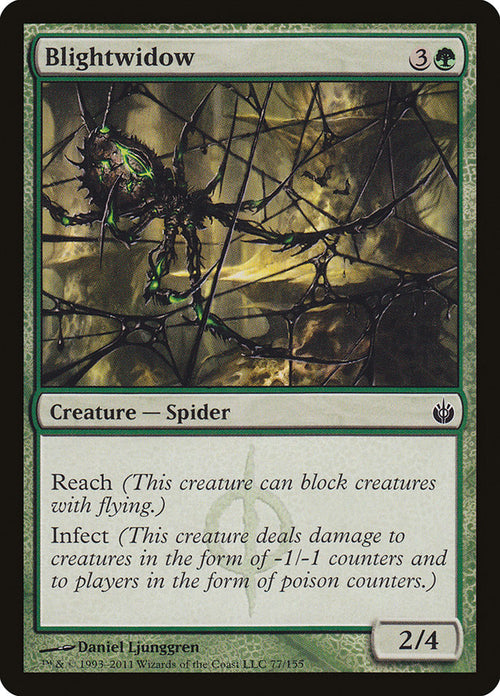 Card Scan of Blightwidow | MBS
