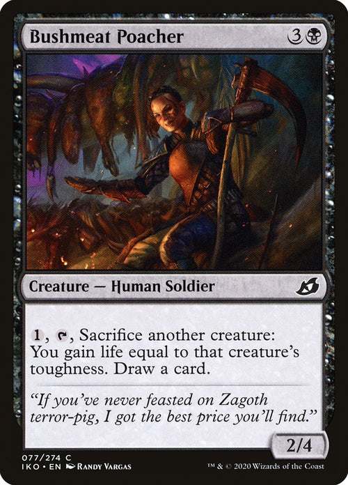 Card Scan of Bushmeat Poacher | IKO
