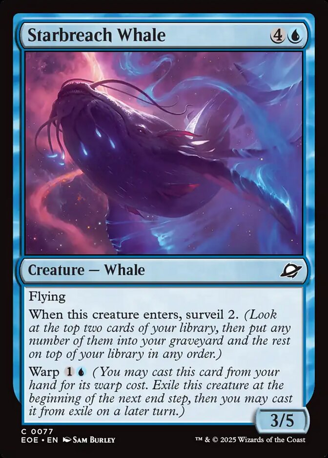 Starbreach Whale Card Scan