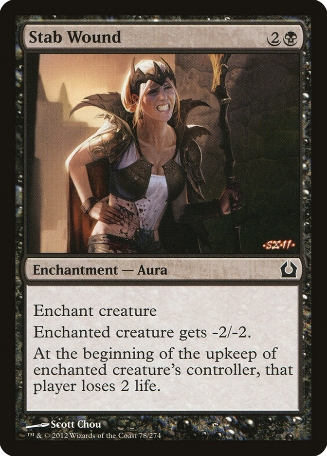 Card Scan of Stab Wound | RTR