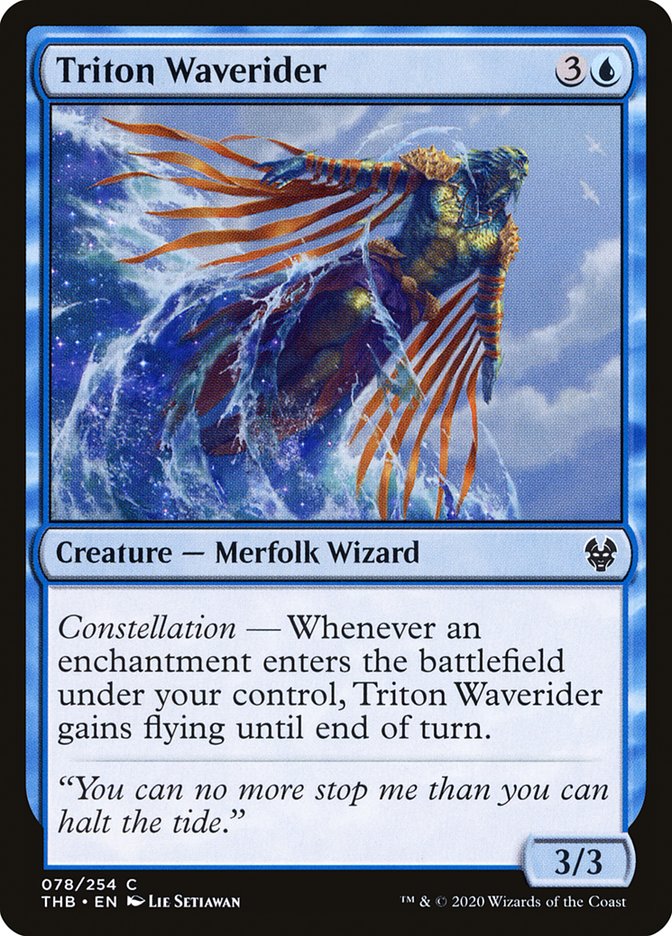 Card Scan of Triton Waverider | THB