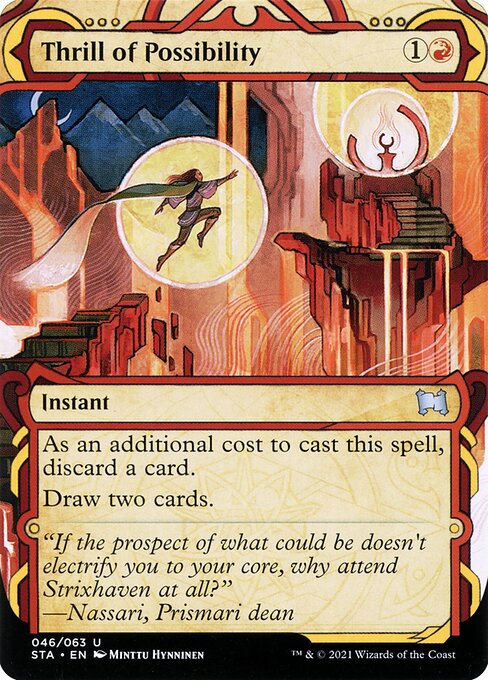 Thrill of Possibility | STA (Showcase Etched) - Card Scan