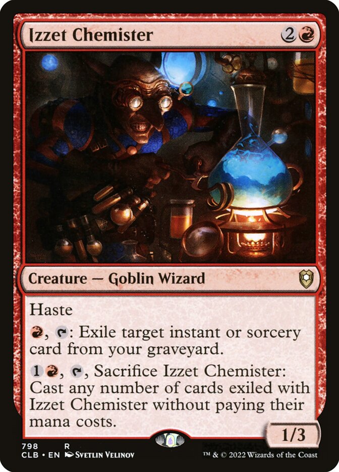 Izzet Chemister | CLB