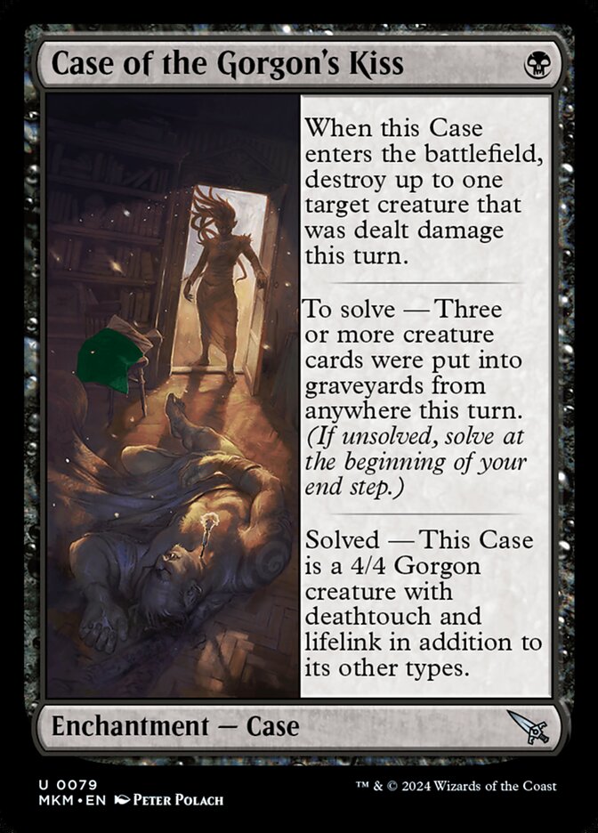 Case of the Gorgon's Kiss | MKM