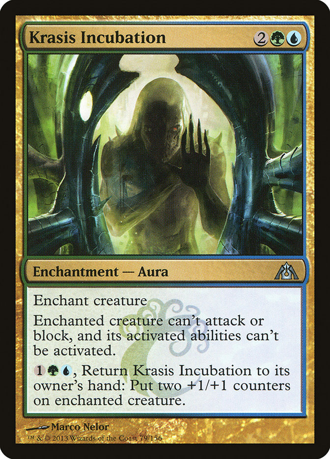 Card Scan of Krasis Incubation | DGM