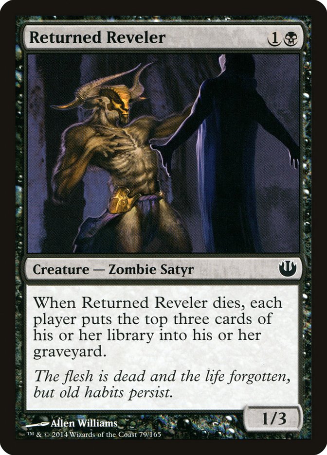 Card Scan of Returned Reveler | JOU