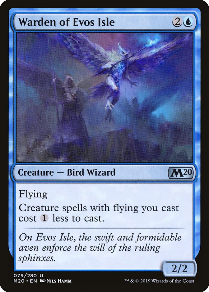 Card Scan of Warden of Evos Isle | M20