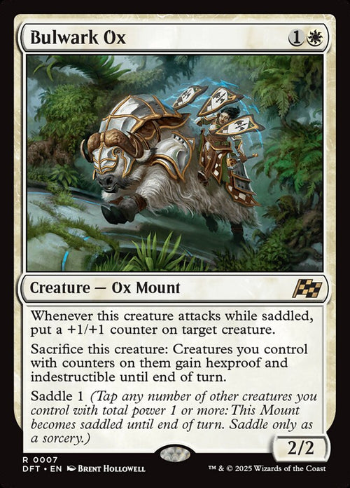 Card Scan of Bulwark Ox | DFT