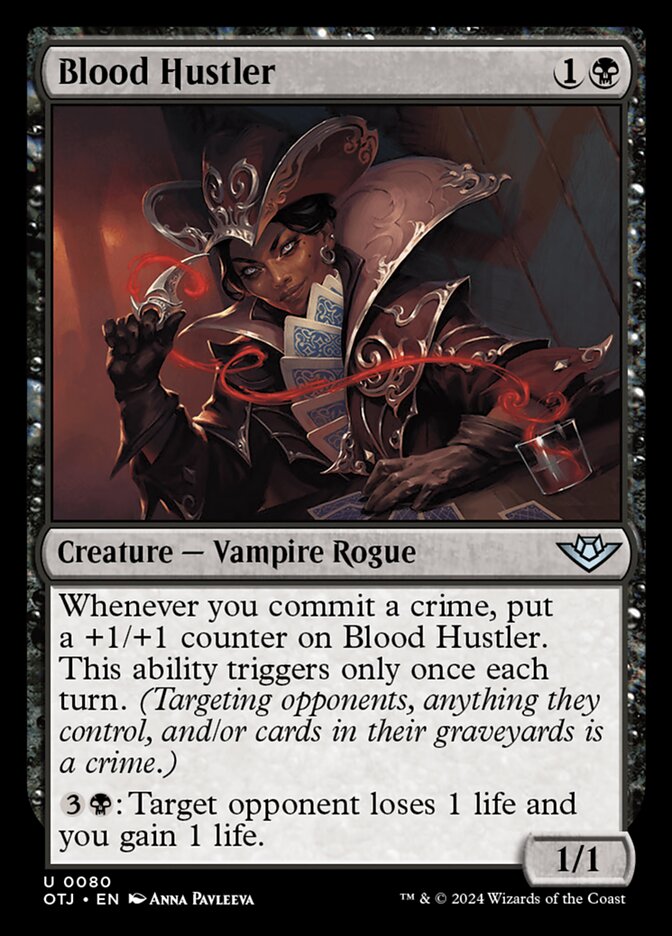 Card Scan of Blood Hustler | OTJ