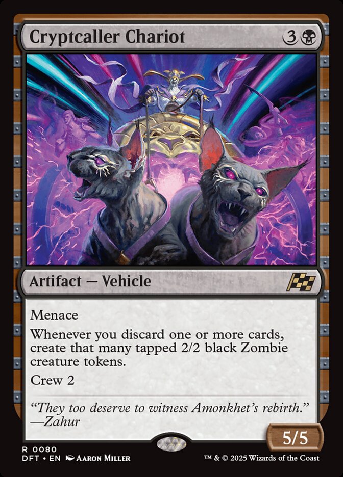 Card Scan of Cryptcaller Chariot | DFT