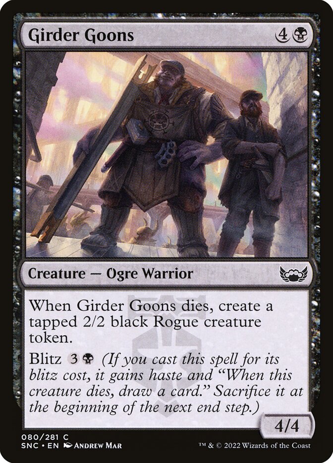 Girder Goons | SNC (Foil) - Card Scan