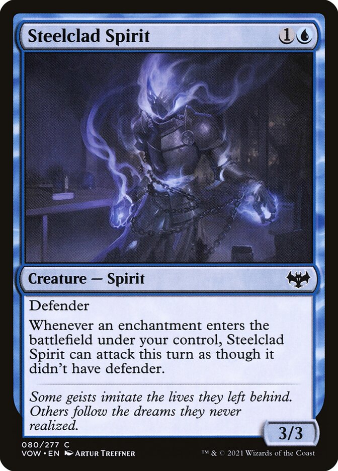 Card Scan of Steelclad Spirit | VOW