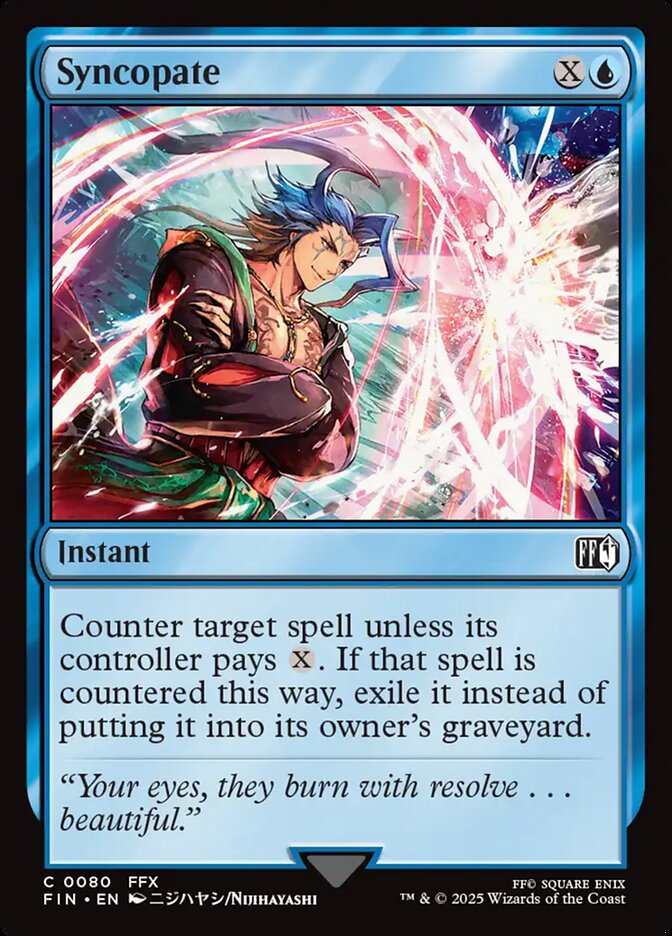 Card Scan of Syncopate | FIN