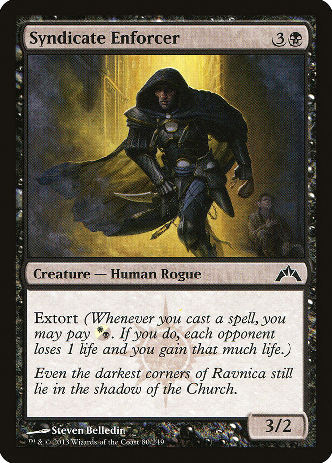 Card Scan of Syndicate Enforcer | GTC