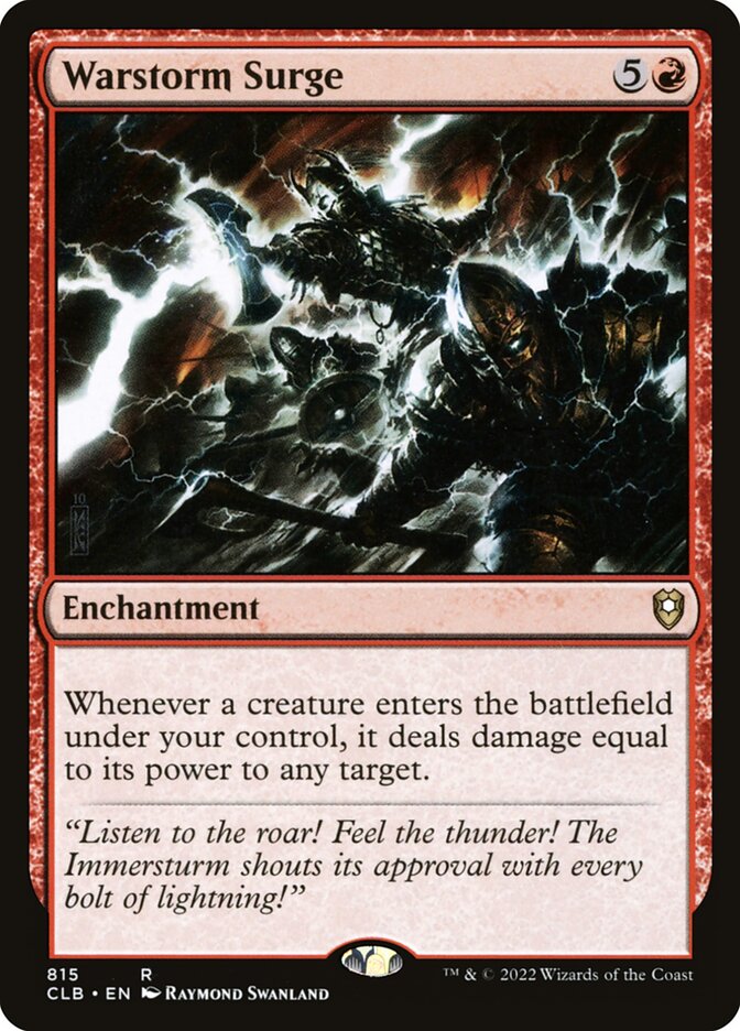 Warstorm Surge | CLB