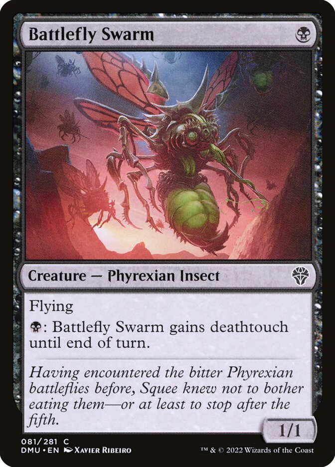 Card Scan of Battlefly Swarm | DMU