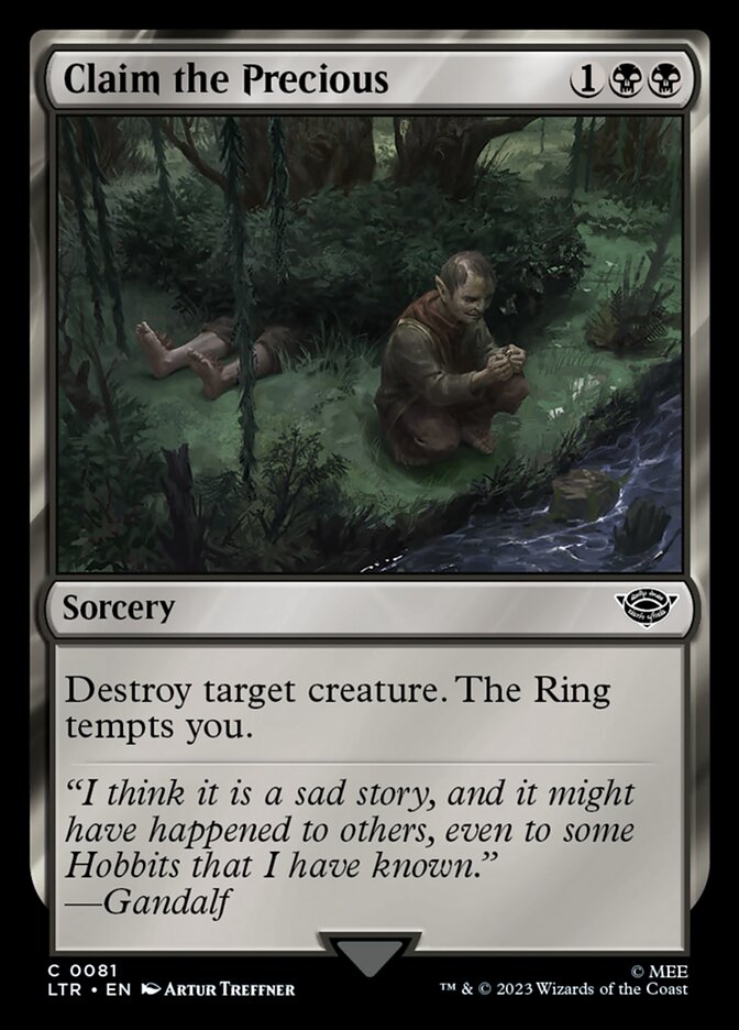 Card Scan of Claim the Precious | LTR