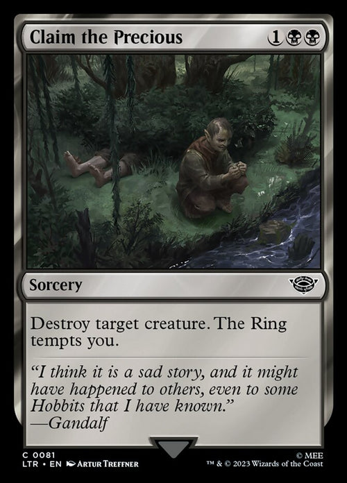 Card Scan of Claim the Precious | LTR