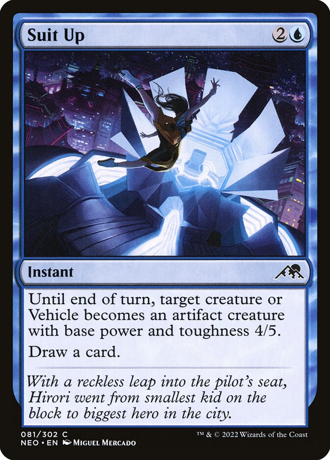 Card Scan of Suit Up | NEO