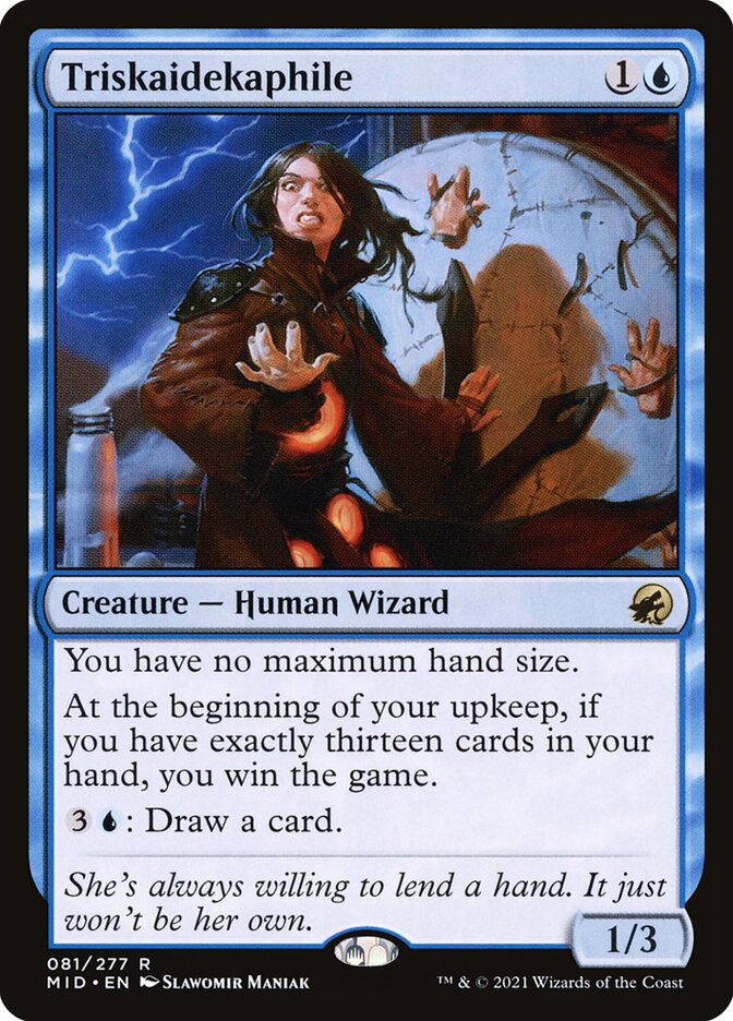 Card Scan of Triskaidekaphile | MID