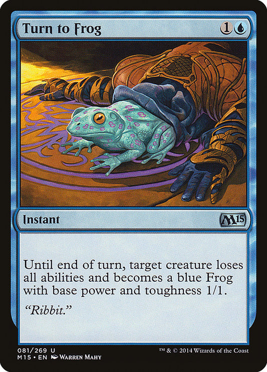 Turn to Frog | M15