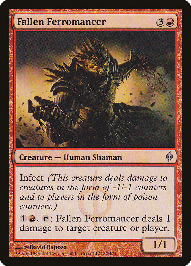 Card Scan of Fallen Ferromancer | NPH
