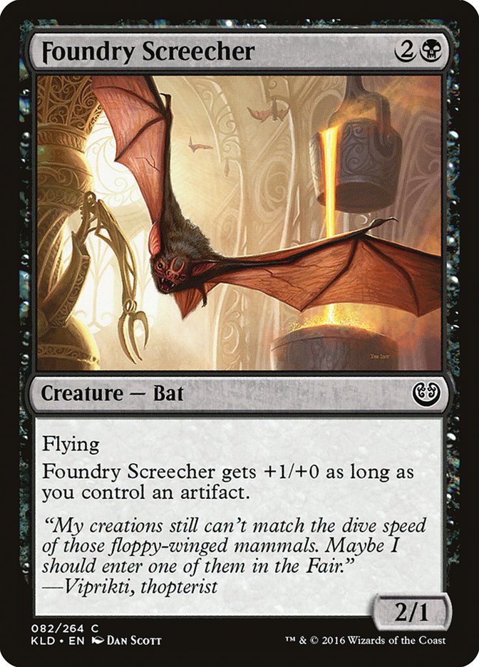 Card Scan of Foundry Screecher | KLD