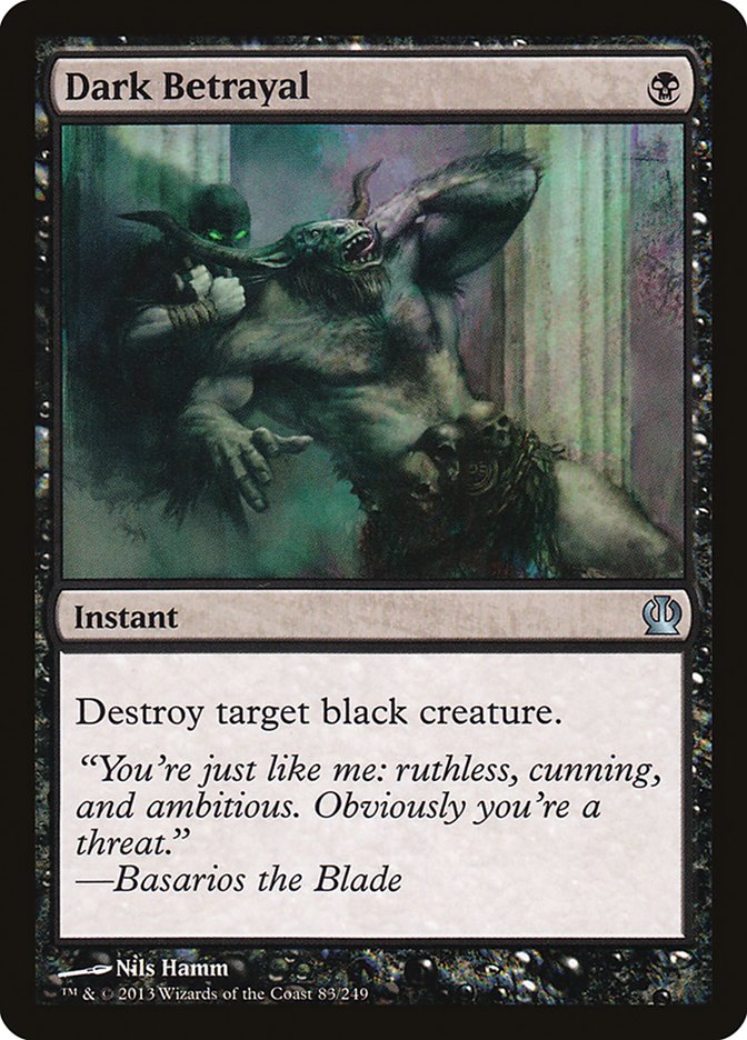 Card Scan of Dark Betrayal | THS