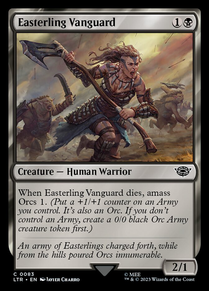 Card Scan of Easterling Vanguard | LTR