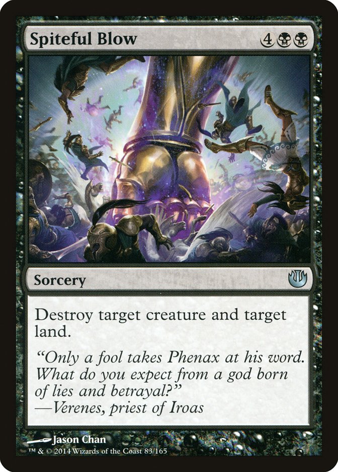 Card Scan of Spiteful Blow | JOU
