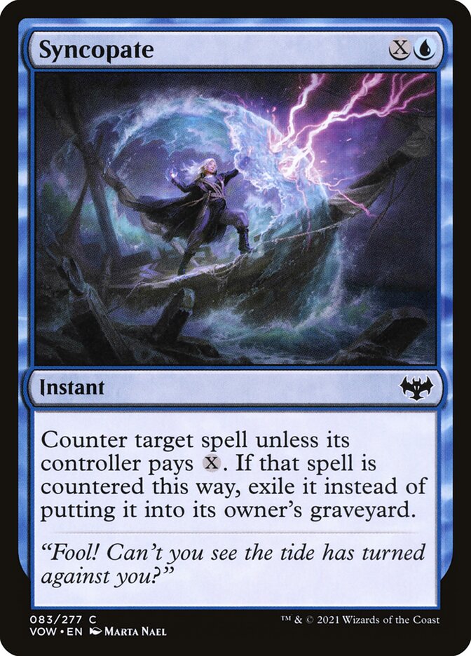 Card Scan of Syncopate | VOW