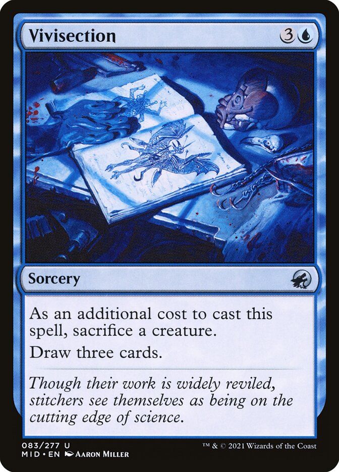 Card Scan of Vivisection | MID