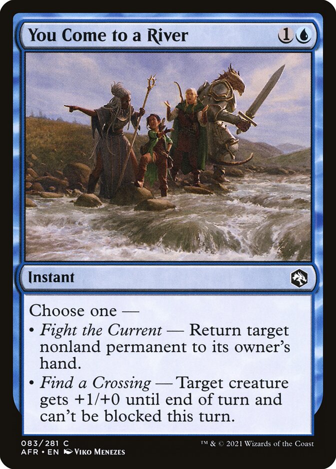 You Come to a River | AFR (Foil)