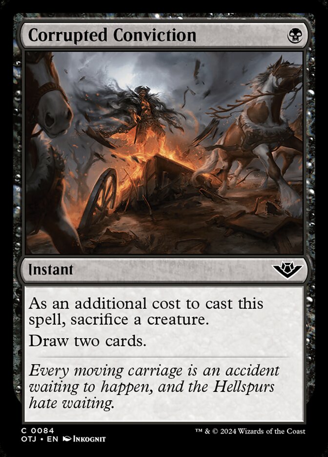 Card Scan of Corrupted Conviction | OTJ