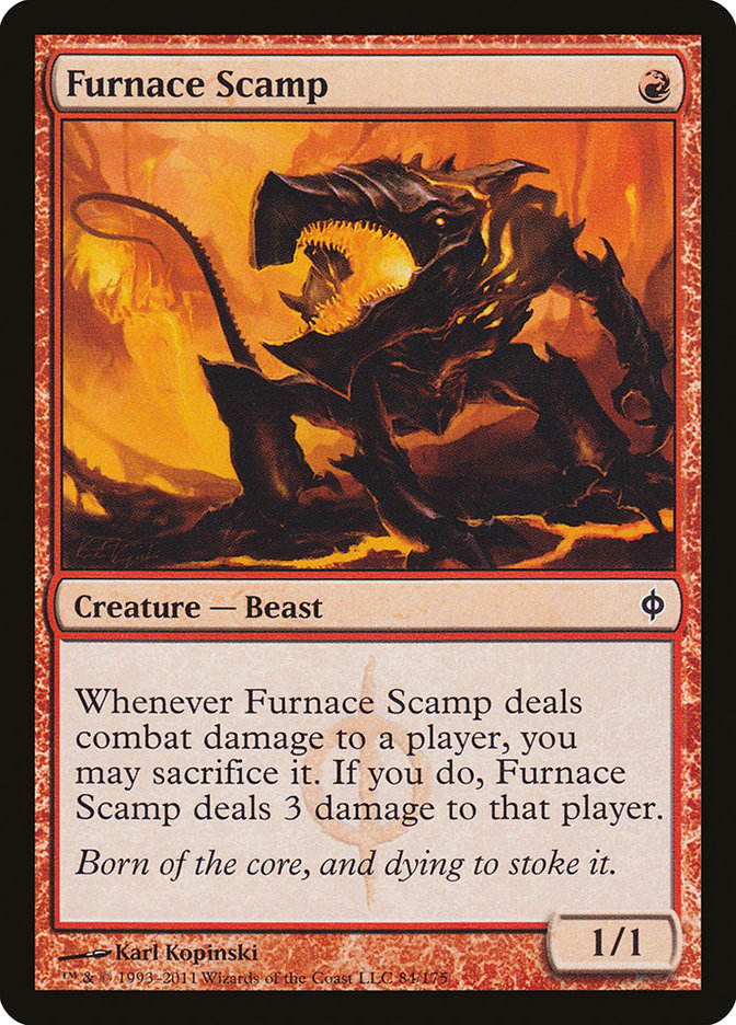 Card Scan of Furnace Scamp | NPH