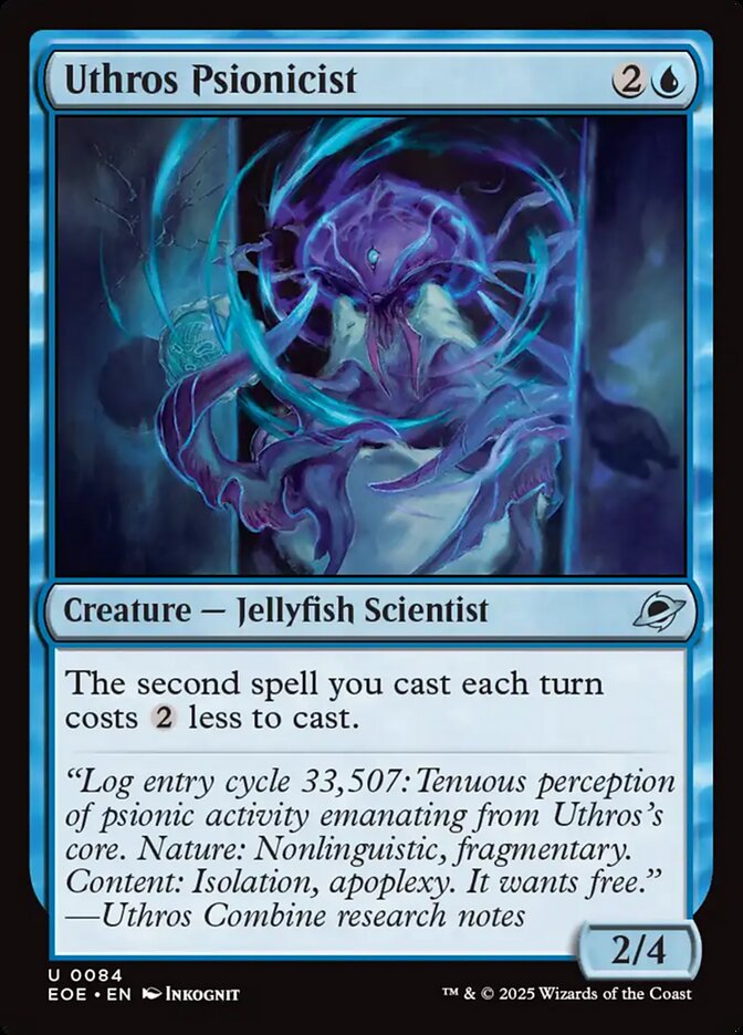 Uthros Psionicist Card Scan