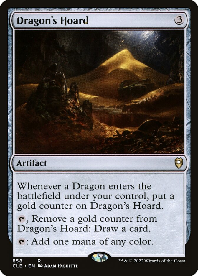 Card Scan of Dragon's Hoard | CLB