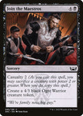 Join the Maestros | SNC (Foil) - Card Scan